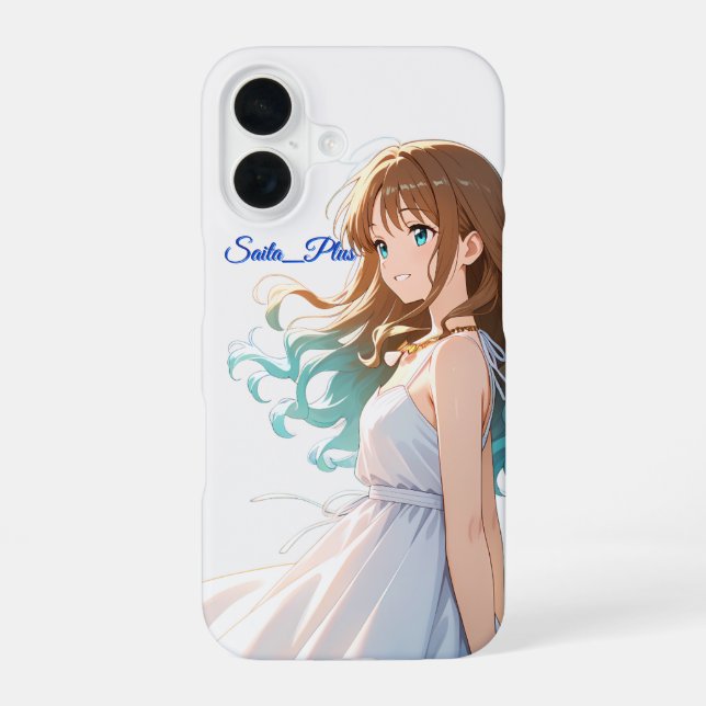 47_Plus – Anime Character Series iPhone 16 Hülle (Rückseite)