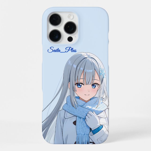 47_Plus – Anime Character Series iPhone 16 Pro Max Hülle (Rückseite)