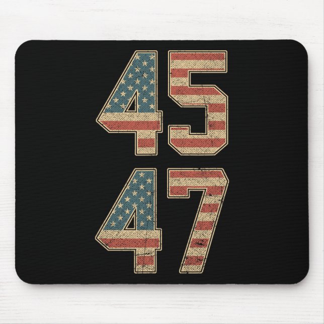47. Präsident 45 47 Mousepad (Vorne)