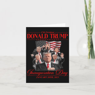 47. Präsident Einweihung des Staat Trump 202 Karte