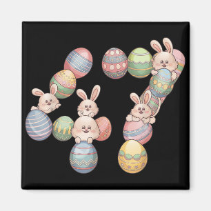 47. Präsident Ostern Donald Trump 47 Eggs Bunny Magnet