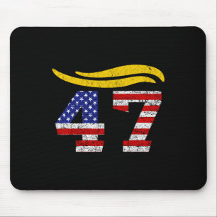 47 Trump Haar Vintage Mousepad
