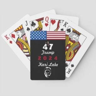 47 Trump Kari Lake 2024 Spielkarten