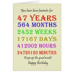 47e anniversaire Jalons