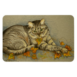 4872 Herbstkatze Magnet