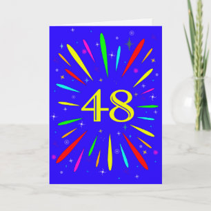 48. Birthday Explosion Card Karte