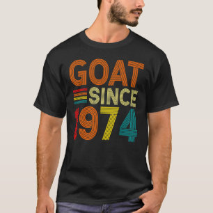 48. Geburtstag 48 Jahre alte Ziege Seit 1974 1 T-Shirt