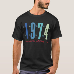 48. Geburtstag Ladys Mens 48 Jahre 1974 9 T-Shirt
