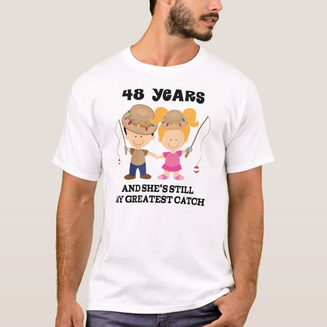48. Hochzeitspende für ihn T-Shirt (Vorderseite)