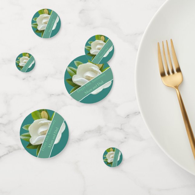 48. Hochzeitstag Konfetti (Gruppe)