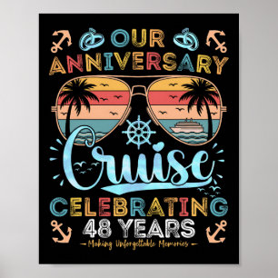 48. Jubiläums-Kreuzfahrt zum Feiern von 48 Ehejahr Poster