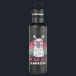 48 Year Old Bday Llamazing Llama 48th Birthday Edelstahlflasche<br><div class="desc">Retro Vintage Style Birthday Gift Design Perfect To Pair With Shorts,  Leggings Or Jeans For A Casual Yet Trendy Look. Humorous Funny Humor Birthday Gift Outfit For Family Member,  Loved One Or Yourself. Matches Loads Of Clothes. GET YOURS TODAY!</div>