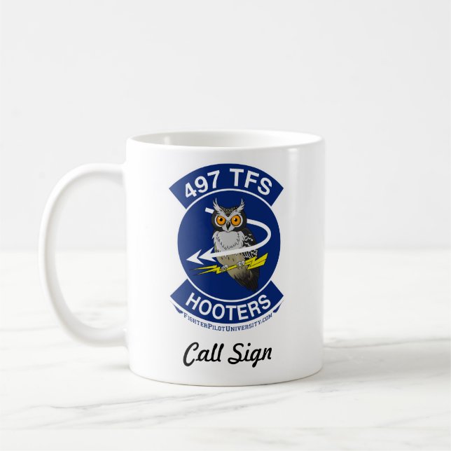 497th TFS Sirenen Kaffeetasse (Links)