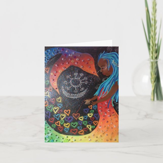 49 coeurs pour une carte d'impulsion (Devant)