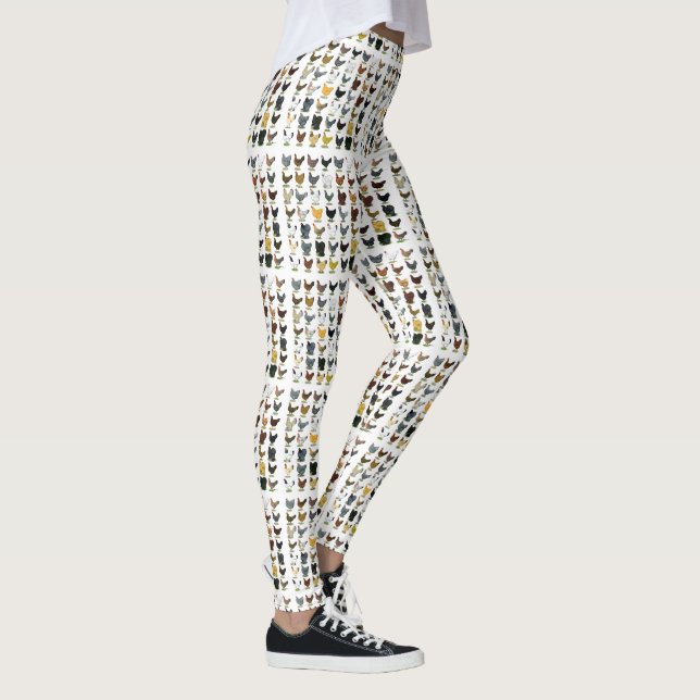 49 Huhn-Hennen Leggings (Rechts)