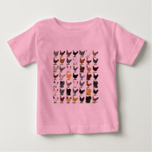 49 Hühnerhennen Baby T-shirt