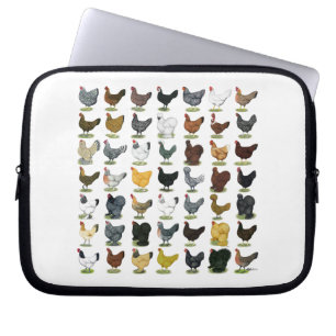 49 Hühnerhennen Laptopschutzhülle