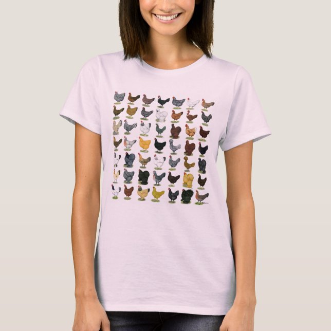 49 Hühnerhennen T-Shirt (Vorderseite)