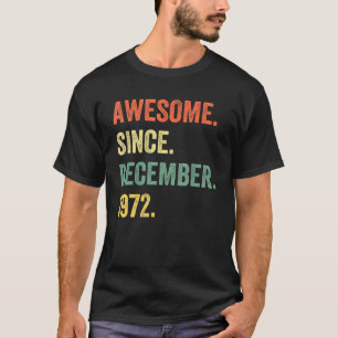 49 Jahre alt sein 49. Geburtstag Retro Vintag 197 T-Shirt