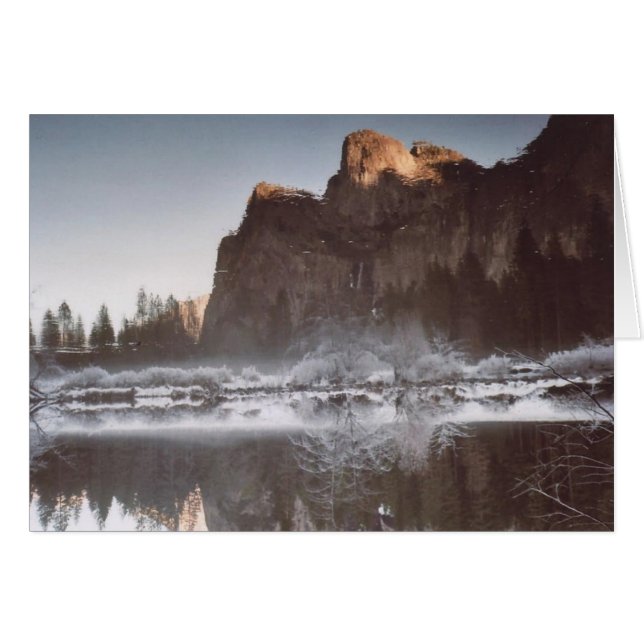 49. Reflektion der Domgesteine, Yosemite, CA (Vorderseite (Horizontal))