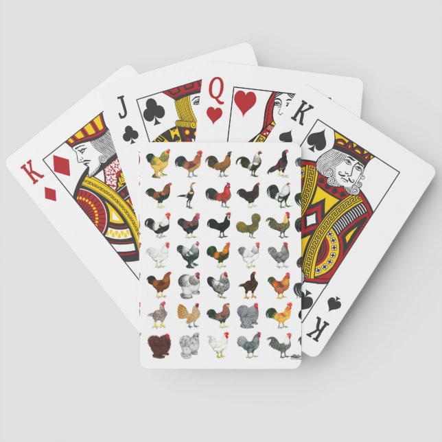 49 Runder Spielkarten (Rückseite)