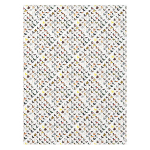 49 Runder Tischdecke