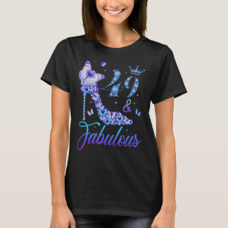 49 und fabelhafte Diamant High Heels glücklich 49. T-Shirt