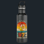 49 Year Old 1973 Vintage 49th Birthday Gifts women Edelstahlflasche<br><div class="desc">Birthday Design For anyone who's horoscope say difficult & Stubborn But totally worth.Wear it with pride at work,  school gym perfect to pair with shorts,  leggings or jeans for a casual yet trendy Look</div>
