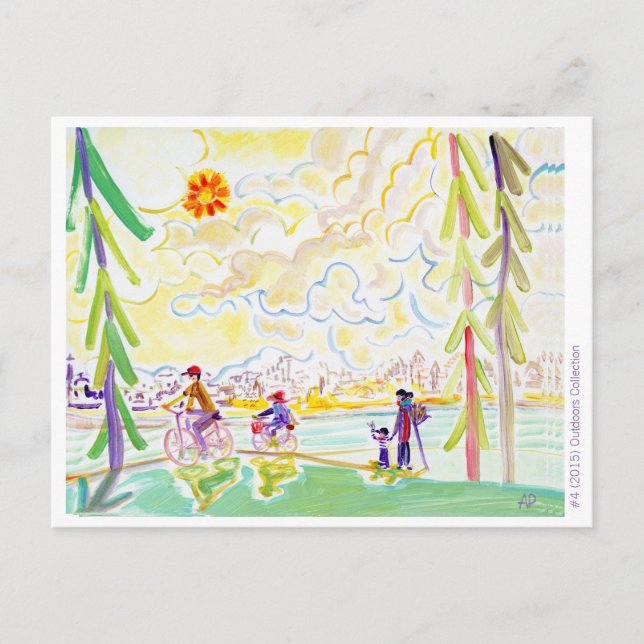 #4 (2015) ©2016 Outdoors Collection Postkarte (Vorderseite)
