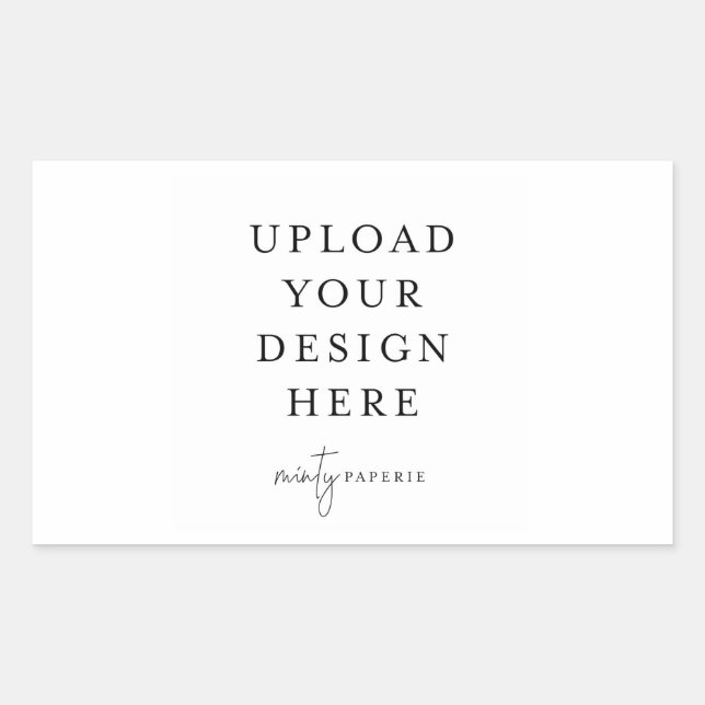 4,25" x 2,7" Rechteck - Landschaft Rechteckiger Aufkleber (Vorderseite)