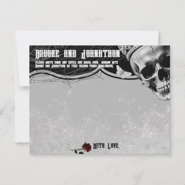 4,25x5,5 Carte de conseil Haunting Adeline Zade Me (Devant)