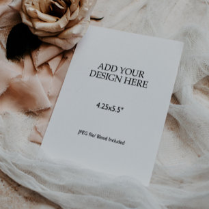 4,25x5,5" Kartendruck RSVP Karte