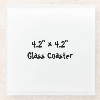 4,2" x 4,2" Glasuntersetzer