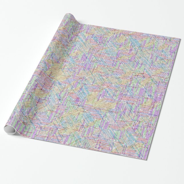 4.500+ Math Equations Puzzle gelöst Geschenkpapier (Ungerollt)