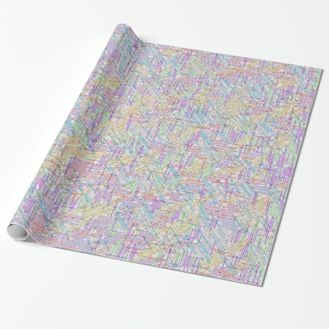 4.500+ Math Equations Puzzle gelöst Geschenkpapier (Ungerollt)