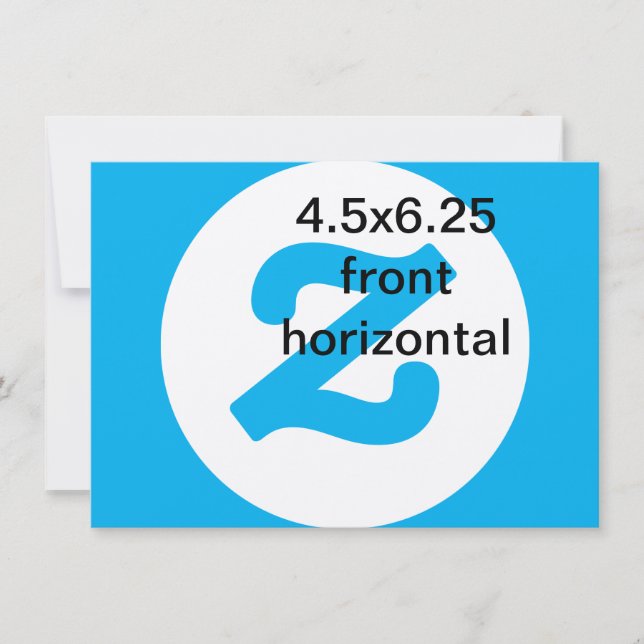 4.5x6.25 horizontal vertical invite einladung (Vorderseite)