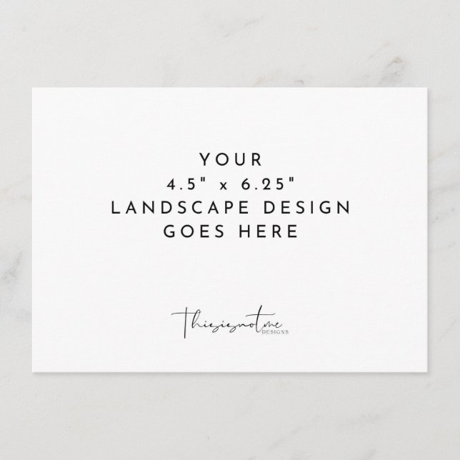 4.5x6.25" Vorlage für den Kartendruck (Vorderseite)