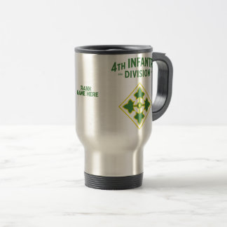 4. Abteilung Infanterie Personalizable Reisebecher