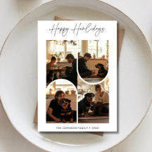 4 Arch Foto Happy Howlidays Funny Dog Weihnachten