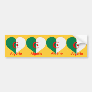 4 Aufkleber carosserie Automobil algerie Algerien Autoaufkleber