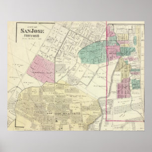 4. Bezirk San Jose Poster