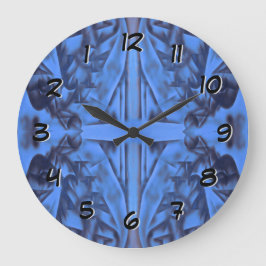 4 blaue Zahlen: Zurück zur Uhr