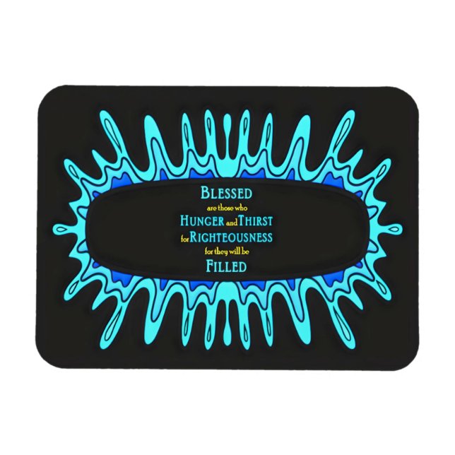 4. Breite - Rechtschaffenheit Magnet (Horizontal)