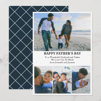4 Collage de photos Ajouter un message Bonne carte