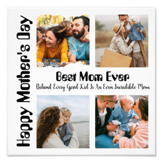 4 Collage photo Meilleure maman jamais