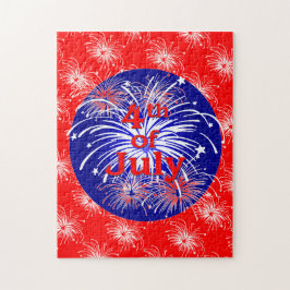 4. der Juli-Feuerwerks-Feier