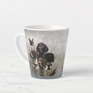 4 Deutsche Kurzhaar-Farben Milchtasse
