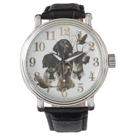 4 Deutsche Kurzzeigerfarben Armbanduhr