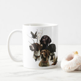 4 Deutsche Kurzzeigerfarben Kaffeetasse