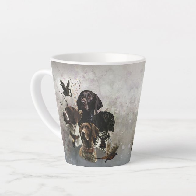 4 Deutsche Kurzzeigerfarben Milchtasse (Linke Ecke)